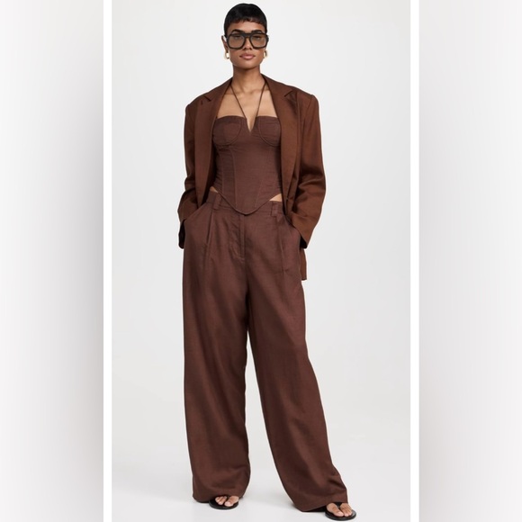 Lioness Brown Corset Set NWT new with tags